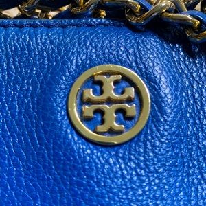 Tory Burch blue purse